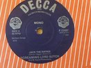 Rare ‘Jack the Ripper’ Screaming Lord Sutch Uk Decca 7” Freakbeat/Joe Meek