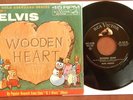 ELVIS PRESLEY Wooden Heart + Blue Christmas N MINT RCA GSS 45 rpm PS Pic Sleeve