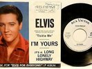 ELVIS PRESLEY I'm Yours 45 Promo w/PS + stock copy CT4003