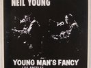 NEIL YOUNG: Young Man’s Fancy US Non Tmoq BLUE WAX Vinyl LP Rare  NM Super