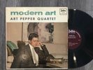 ART PEPPER QUARTET Modern Art LP INTRO Mono ILP -606 Original 50s Press