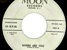 De Vaurs - Bronx Doo Wop 45 RPM - Moon 105 - Where Are You / Boy In Mexico, VG