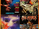 4 x HEAVY METAL SAMPLER,LP's-Vinyl,all Originals,1980'er Jahre,Raritäten