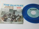 Beatles US 45 Deccagone PRO-1106 Besame Mucho / To Know Him...Blue Vinyl  SLEEVE