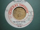 velvet satins nothing can compare to you g/am  wdj usa 45 orig northern soul