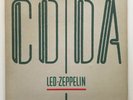 ORIGINAL 1982 LED ZEPPELIN Album CODA Record COMPLETE Lp 1st Press VINYL is MINT