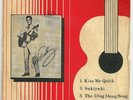PRICE DROP  Elvis Presley Kiss me quick Malaysian/Thai PS single.