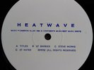 Cameron Allan - Heatwave Original Movie Soundtrack. 1982 Aussie 12