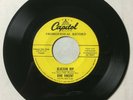 *GENE VINCENT Who Slapped John Bluejean Bop Capitol F3558 yellow promo Degritter