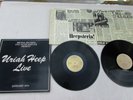 URIAH HEEP LP LIVE ORIGINAL UK 1973 1st PRESS + BOOKLET NEAR MINT 2 x VINYL
