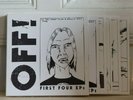 OFF – the First Four Records 4 x 7“ Vinyl Singles inkl. Booklet