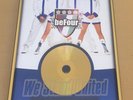 beFour Gold Award - goldene Schallplatte - We Stand United 2009 - Musikpreis