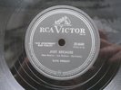 ELVIS PRESLEY 78 RPM JUST BECAUSE / BLUE MOON 1956 CANADA RCA VICTOR 20-6640