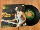 paul mccartney RARE WINGS JET let me roll it APPLE PS 45 7 beatles IMPORT RECORD