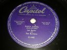 LES BAXTER & THE BOMBERS : EARTH ANGEL / HAPPY BABY.  Canada. 78.rpm (1955)