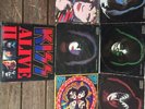 KISS 4 SOLO LP, Asylum, Alive 2, Rock And Roll Over RECORD Lp LOT