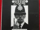 DOOM Police Bastard ANTISECT Out Of The Void 1st press Crust Punk UK 45s Insert
