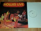THE HOLLIES - live 1976 GERMAN TEST PRESSING LP VINYL GARAGE MOD BEAT