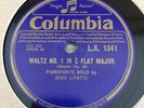 DINU LIPATTI Columbia 6 x 78 EX- CHOPIN 14 Waltzes Mazurka LX 1341-6