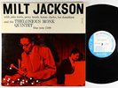 Milt Jackson - With Thelonious Monk Quintet LP - Blue Note Mono RVG Ear NY USA