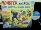 MONSTER SHINDIG HBR Hana Barbera LP Dracula / Frankenstein / Blabber Mouse 1960s