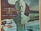 SB 2002 TCHAIKOVSKY VIOLIN CONCERTO HEIFETZ REINER ED1 GROOVED VINYL LP RECORD.
