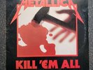 Metallica-Kill Em All Vinyl Lp-Elektra 88' Club edition,Masterdisk-DMM-2R-171489