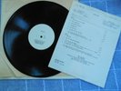 Van Morrison  - Into The Music -  1979 TEST PRESSING LP w/ Label Copy Sheet