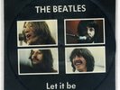 THE BEATLES - 'Let It Be' 45rpm Picture Disc 1990 Original RP5833