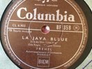 78 RPM FREHEL & orchestre PIERROT - La java bleue - COLUMBIA BF 358