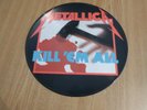 METALLICA - KILL 'EM ALL - PICTURE DISC - UK ISSUE - EXCELLENT