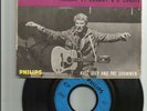 JOHNNY HALLYDAY*RARE FRENCH EP *ROCKS**POCHET PAPIER*LABEL BLEU SDRM*LOGO BLANC