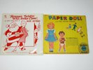 2 Vtg 45 Records in Sleeves Mark Anthony Mama's Twistin W Santa & Paper Family