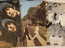 3 Beatles Original Album Revolver Rubber Soul Abbey Road The LP Vinyl Record Lot