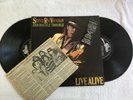 DBL STEVIE RAY VAUGHAN “LIVE ALIVE“ 2X 1986 LP, EPIC E2 40511,NEWS CLIP,HYPE, NM