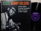 THE BENNY GOLSON QUINTET Gettin’ With It LP NEW JAZZ NJLP 8248 MONO RVG FULLER
