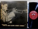 FATS BUD KLOOK SONNY KENNY LP SAVOY MG-12011 DG MONO 1955 Jazz