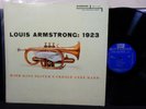 LOUIS ARMSTRONG 1923 LP RIVERSIDE RLP 12-122 MONO DG 1958 Jazz