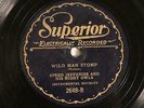 JAZZ STATE STREET RAMBLERS Wild Man Stomp / Georgia Grind SUPERIOR 2648