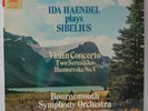 IDA HAENDEL Sibelius Violin Concerto [LP] EMI Odeon ASD 3199