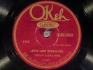 78 RPM -- Texas Alexander, Okeh 8498, E+/EE+  Blues