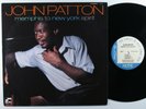 JOHN PATTON Memphis To New York Spirit BLUE NOTE LP VG+