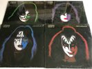Kiss Complete set of Ace Frehley, Peter Criss, Gene Simmons & Paul Stanley Mint