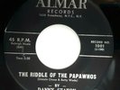 45 RPM,, NORTHERN SOUL , DANNY STATON, A PAIR OF HEARTS / RIDDLE OF THE PAPAWHOS