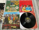 THE BEATLES LP & FLAME INNER / INSERTS (SGT PEPPERS LONELY HEARTS CLUB BAND)