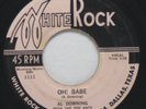 Al Downing Oh  Babe Down on The Farm Original White Rock 45 RPM 1111 Rockabilly
