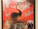 depeche mode SIGNED by all  speak spell lp 09.15.93 TORONTO w/Tour Pass FRAMED