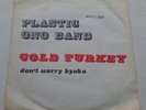 John Lennon plastic ono band»cold turkey«1969 Vg+/Vg+ Norway 7