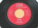 KING ROCK & THE KNIGHTS Scandal/Send-Di 45 - RARE Garage Surf Rockabilly HEAR