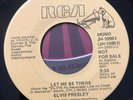 ELVIS PRESLEY   LET ME BE THERE “PROMO”   RCA PROMO SINGLE   Rare Orig. ‘74